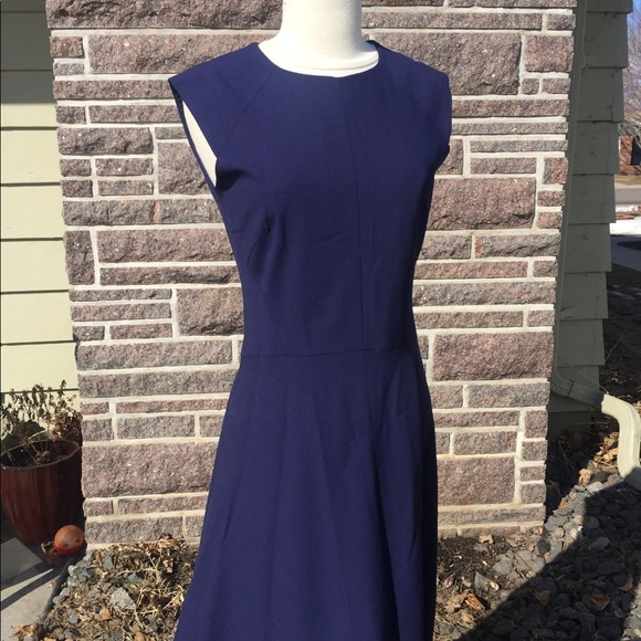 MM Lafleur Dresses & Skirts - MM Lafleur Toi Dress Navy Wool Spandex 6